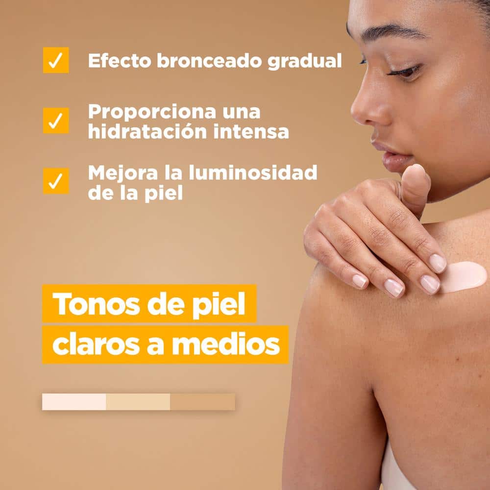 Loción Mixa Bright and Bronze tonos claros a medios