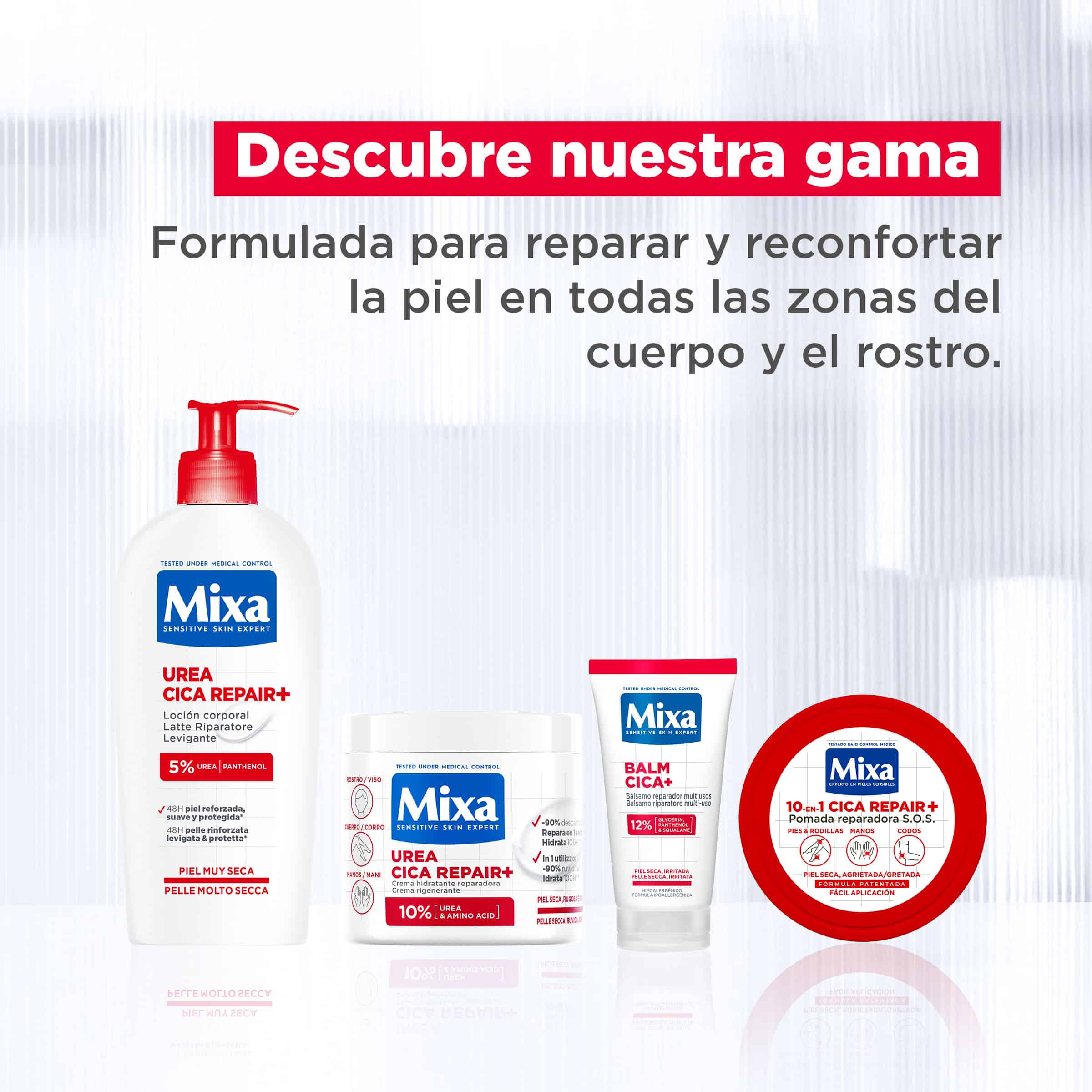 Mixa Bálsamo reparador multiusos para piel seca, irritada