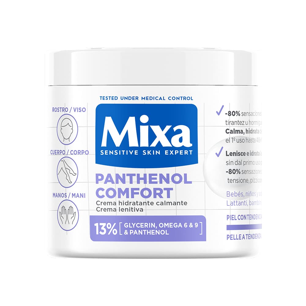 Tarro panthenol frontal